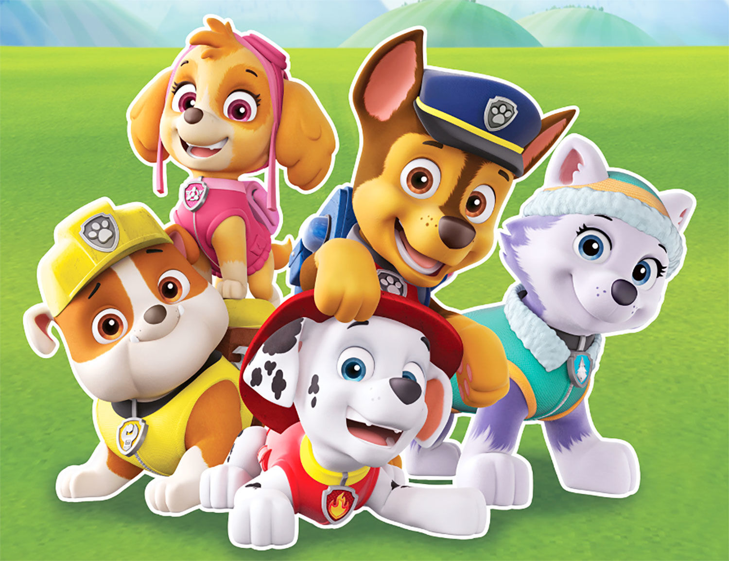 Bettwäsche mit den Helden von Paw Patrol