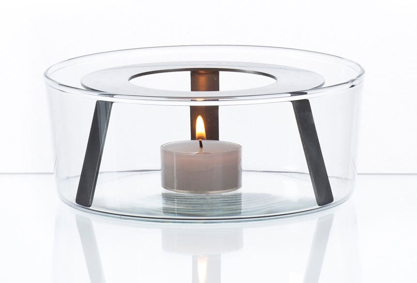 BOHEMIA SELECTION Glasstövchen CON 6 cm klarglas
