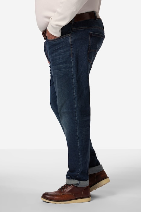 John F. Gee Jeans Bauchfit, Denim, Straight Fit, 5-Pocket, bis 36/72