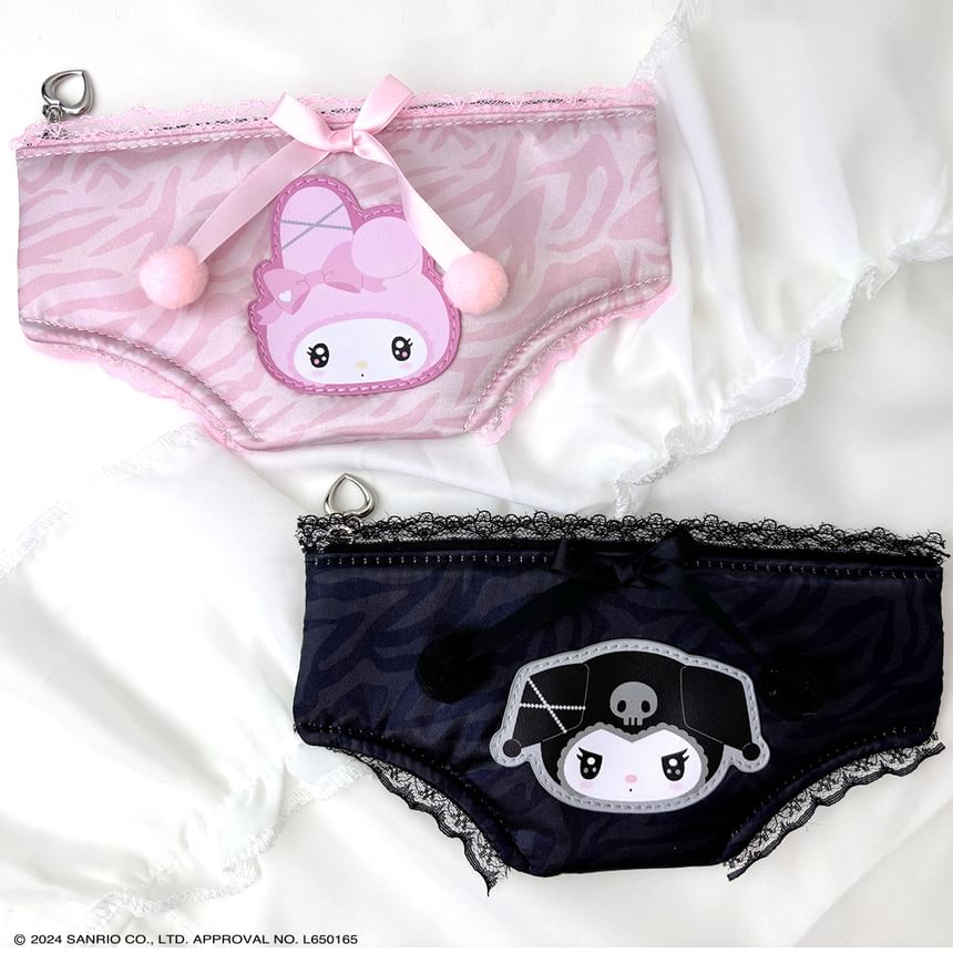 SHOBIDO - My Melody / Kuromi Makeup Bag (Twin Idol-serie)