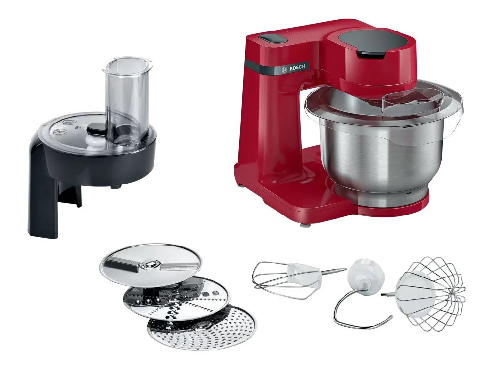 Bosch MUM Serie 2 MUMS2ER01 - Køkkenmaskine - 700 W - rød