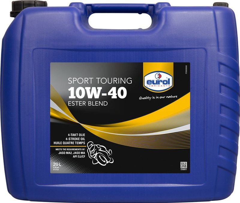 Eurol - Sport Touring - Motorolie - 10W-40 - Minerale Olie