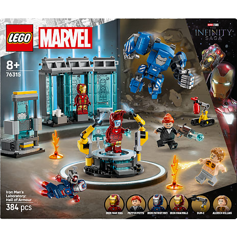 LEGO Marvel Iron Mans laboratorium 76315