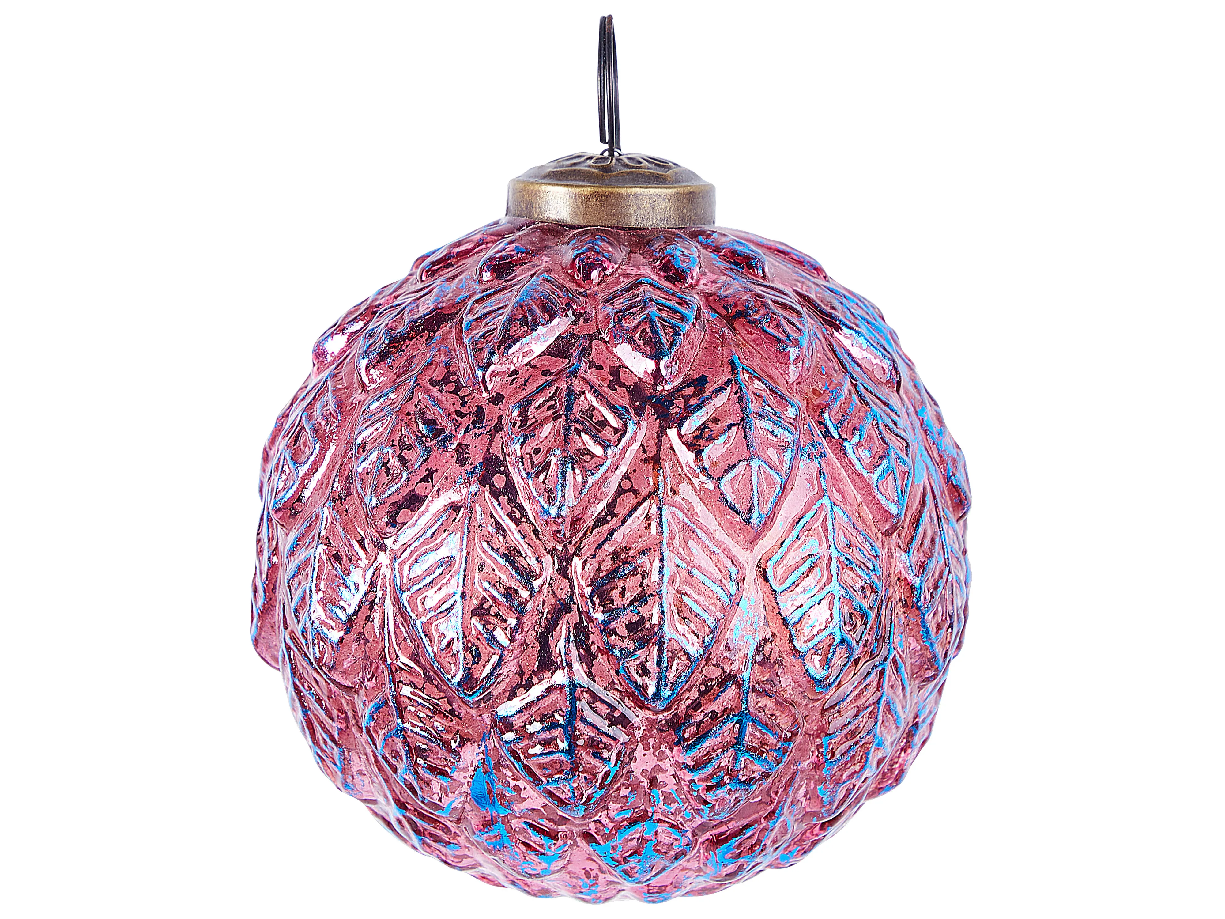 Set van 6 kerstballen ASTRAL Glas Roze