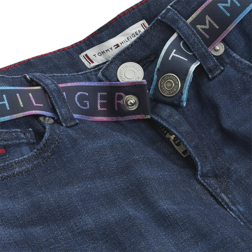 Tommy Hilfiger Nora Jeans, Darkusedfancy, 110 cm