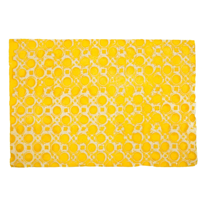 Le Monde Sauvage Papier-peint Jaune Jaisalmer - Set de 12 feuilles | Jaune