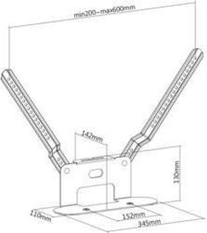 My Wall frame voor Sonos BEAM / zwart