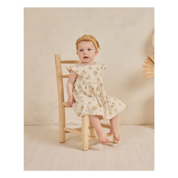 Quincy Mae Robe et Bloomer Fleuri | Blanc cassé