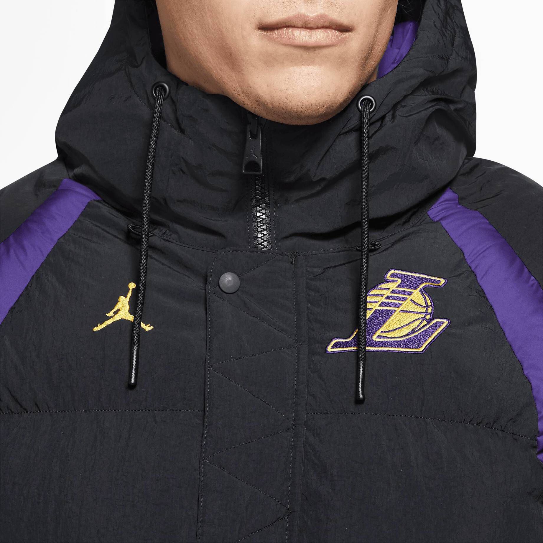 Nike| Herren Basketballjacke NBA LOS ANGELES LAKERS COURTSIDE STATEMENT