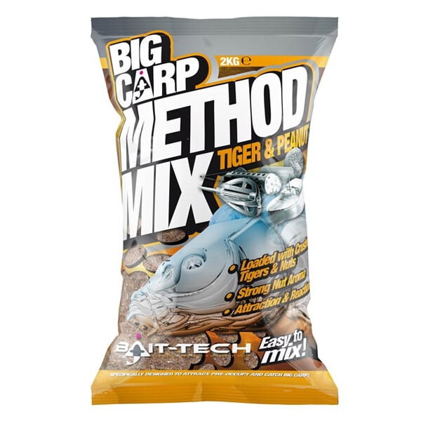 Amorce Bait-Tech Big Carp Method Mix (2kg)