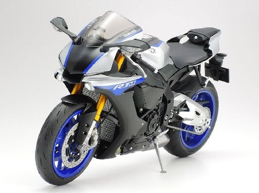 Tamiya - Yamaha Yzf-R1M Motorcykel Byggesæt - 1:12 - 14133