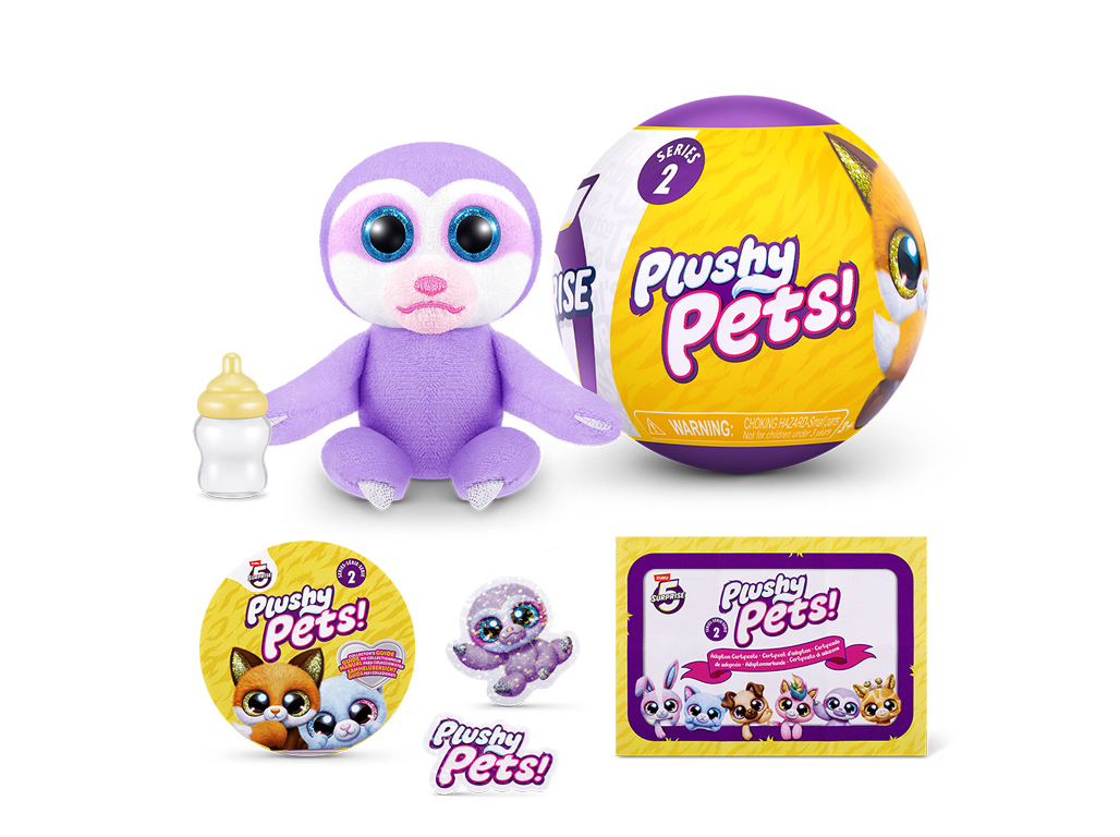 PLUSHY PETS 5 SURPRISE MODELOS SORTIDOS