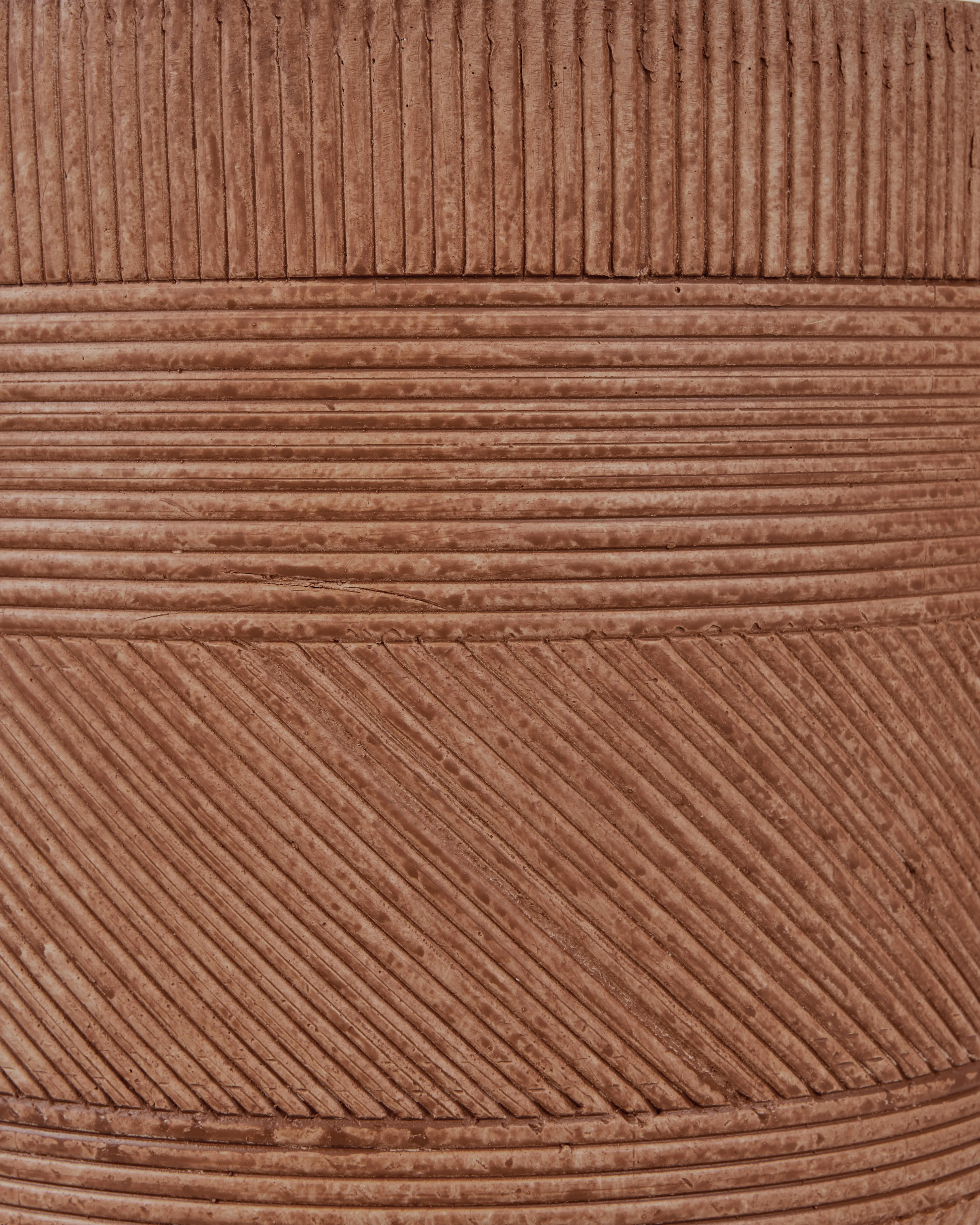 Bloempot VOULA 36 cm Goudbruin