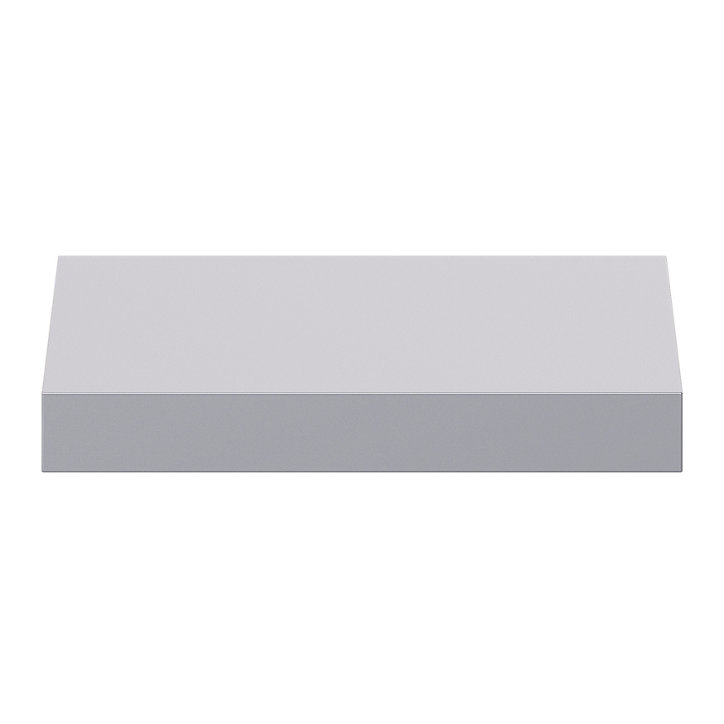 Tablette murale avec fixation invisible Form Cusko gris 30 cm