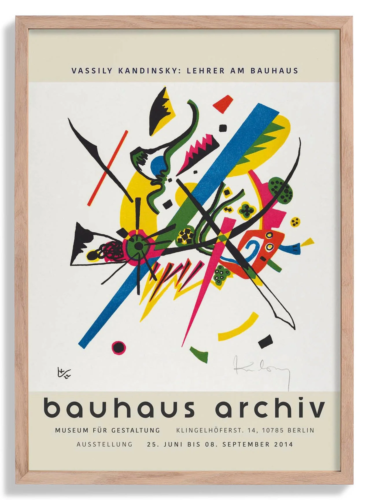 Kleine Welten Nr. 1 von Wassily Kandinsky Ausstellung