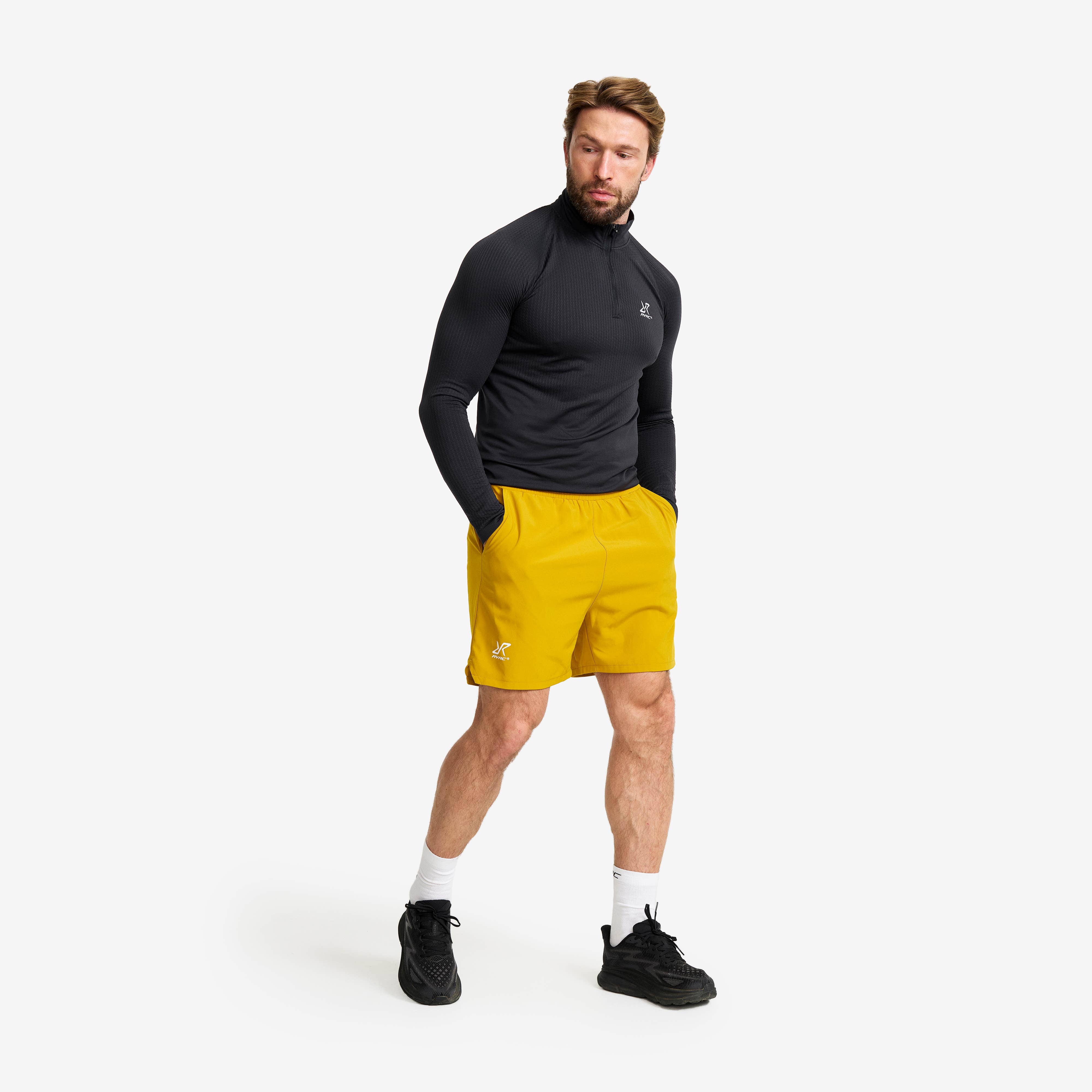 Rise 2-in-1 Shorts Herre Golden Palm