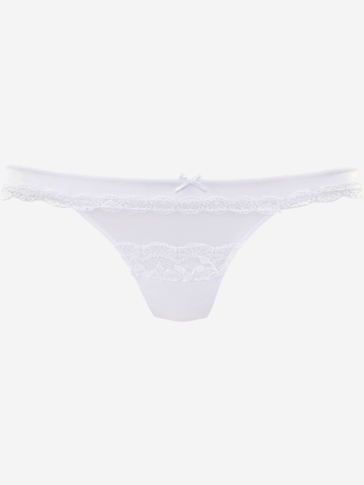 String détails en dentelle délicats