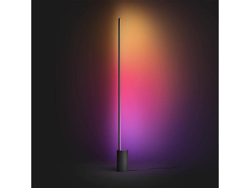 Philips Hue Gradient Signe Stehleuchte Schwarz Smarte Stehlampe