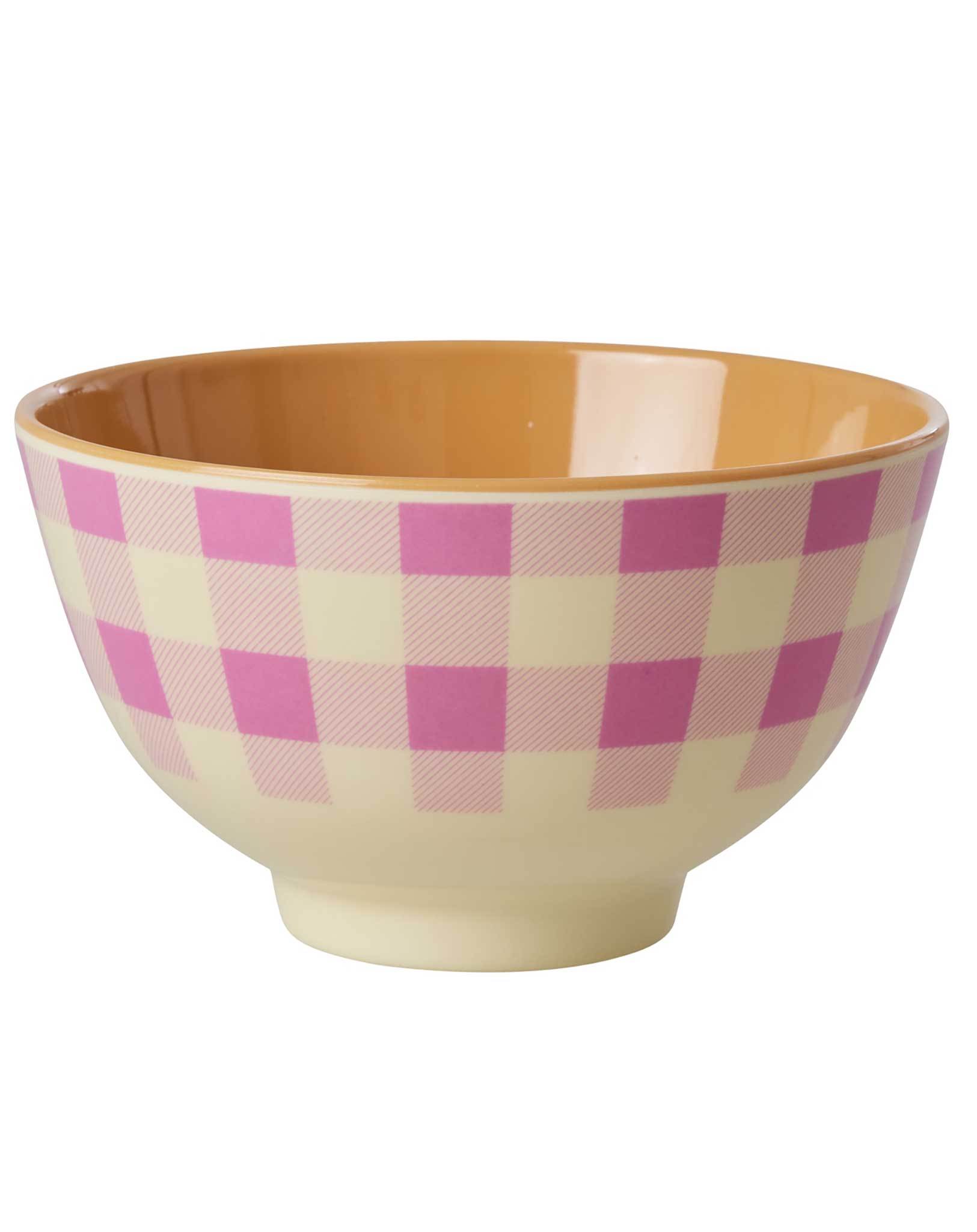 Melamin-Schüssel CHECK IT OUT PINK (300ml)