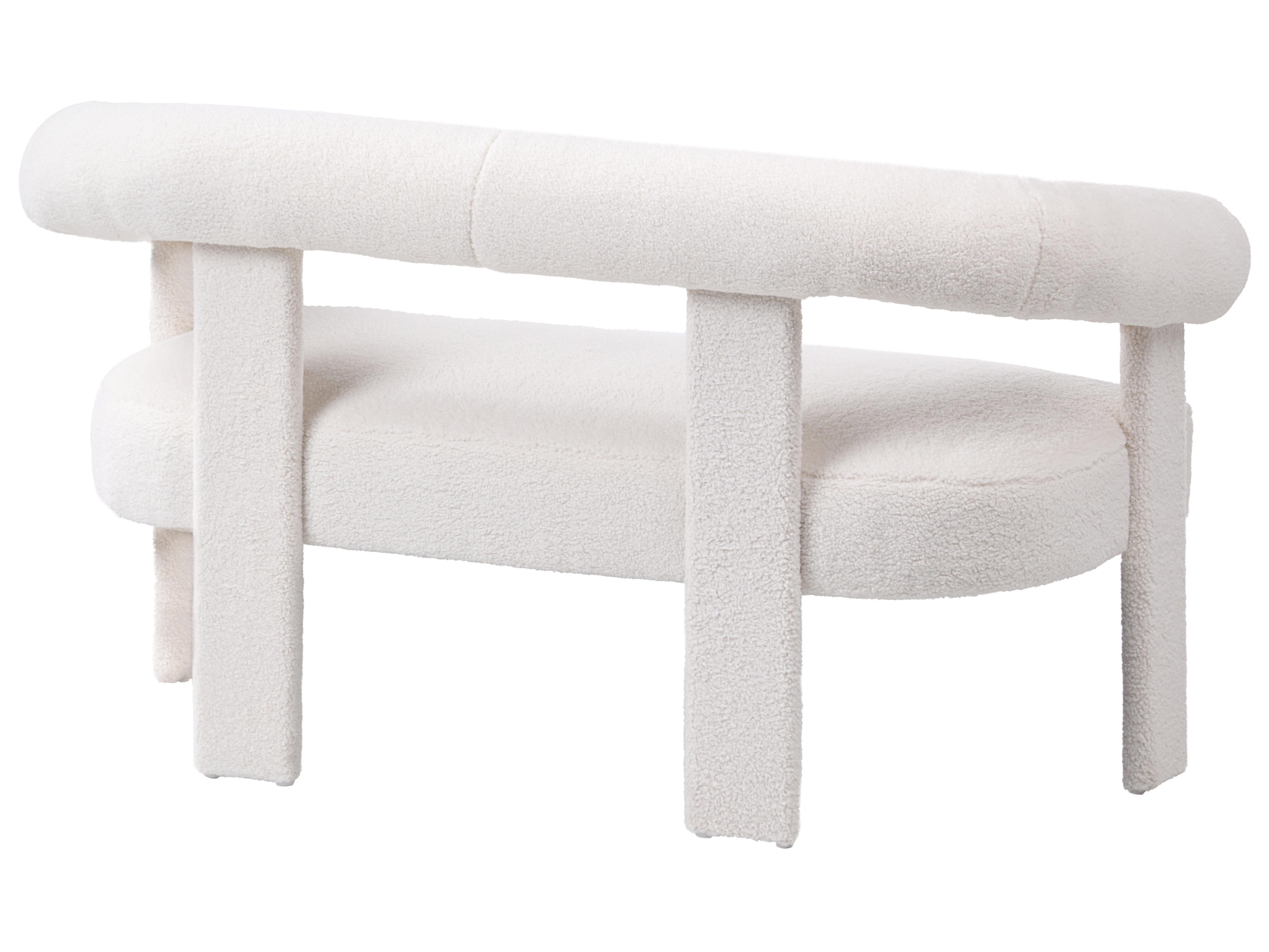 Bankenset ILBRO Bouclé Gebroken wit