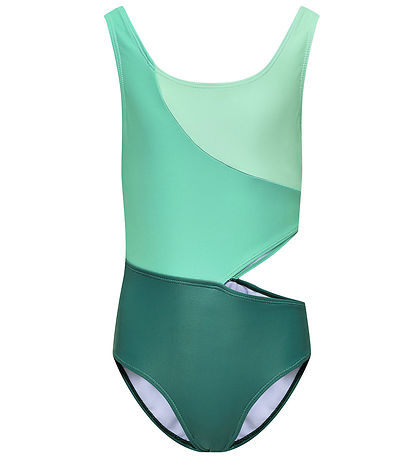 Kids Only Badeanzug - KogSummer - Bayberry/Pool Blue/Birds Egg G