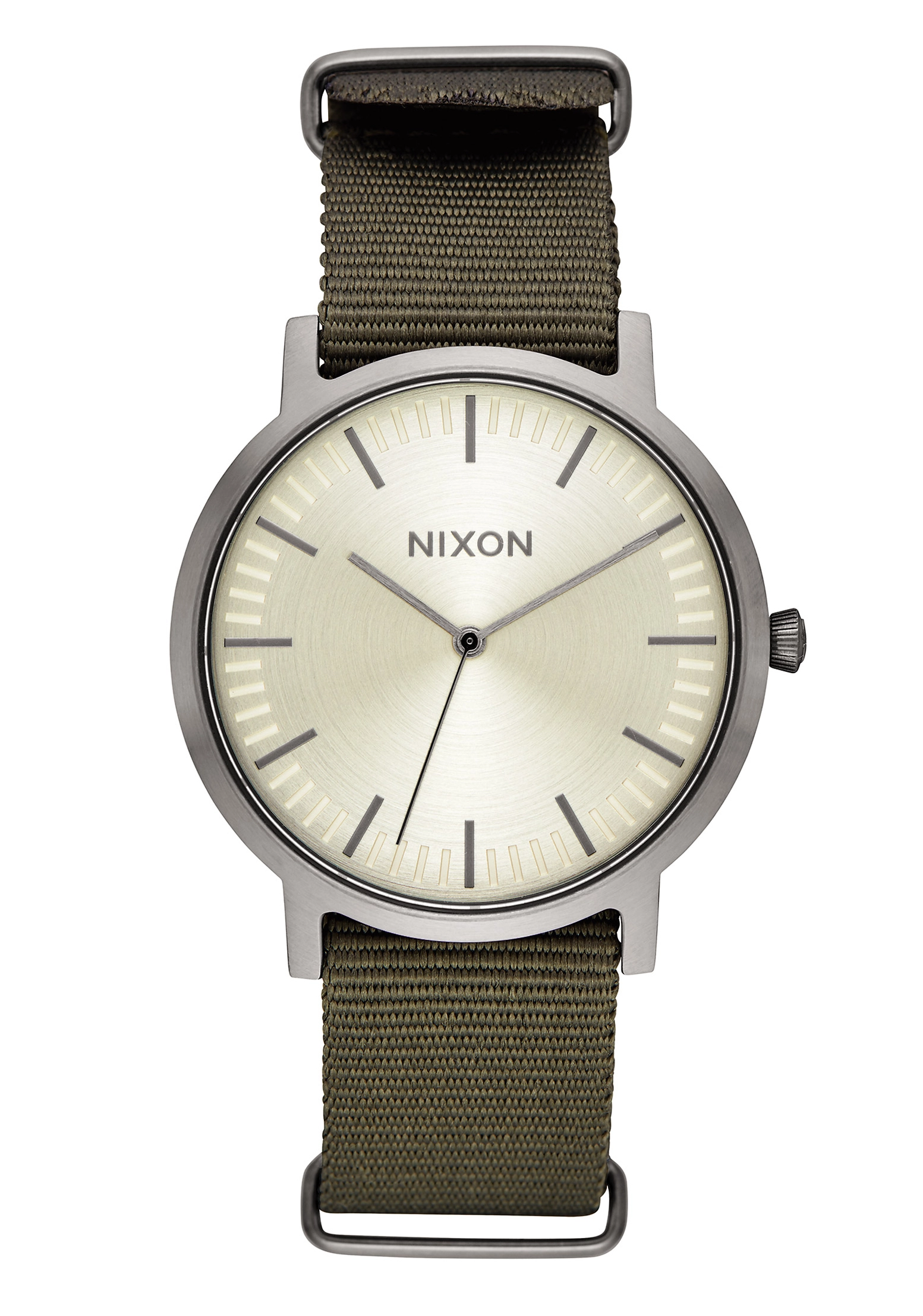 Nixon The Porter Nylon Silver / Surplus A1059-2232