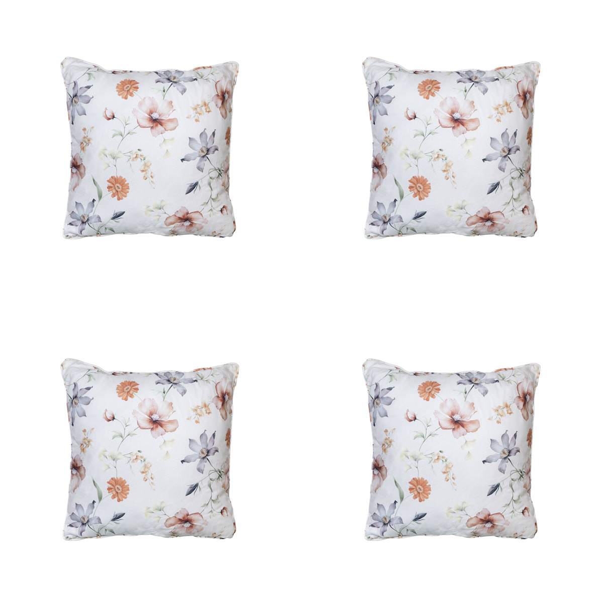 Madison Florina natural Sierkussen - Set van 4