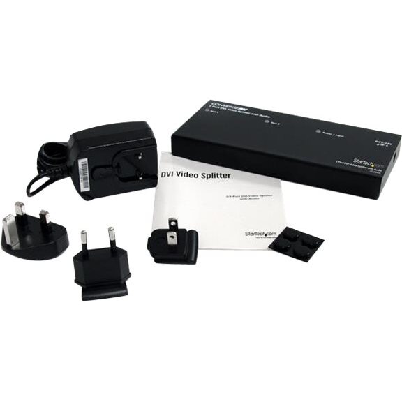 StarTech.com Répartiteur vidéo 2 ports DVI avec audio