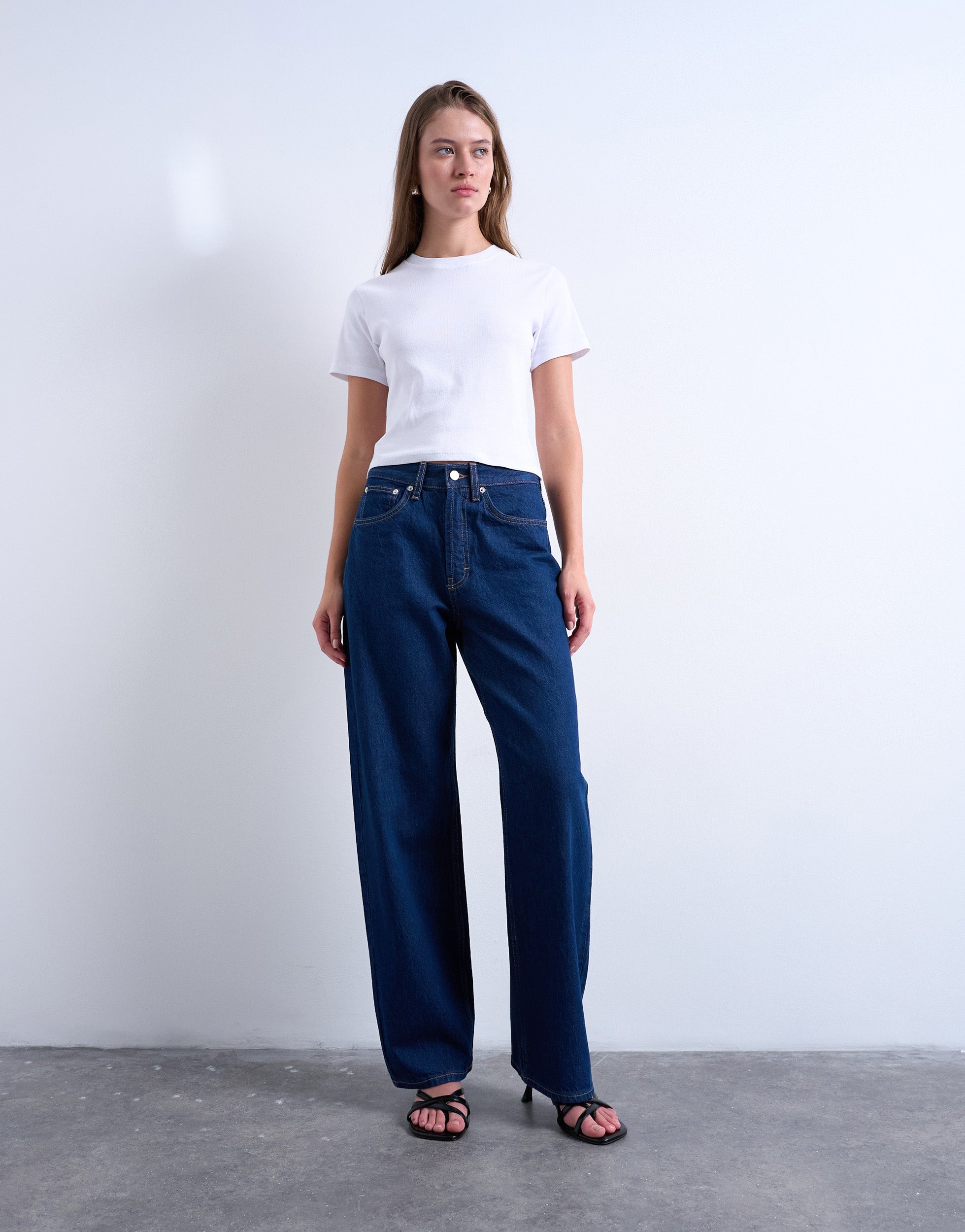 TSCOLUMN Mid rise Regular fit Jeans