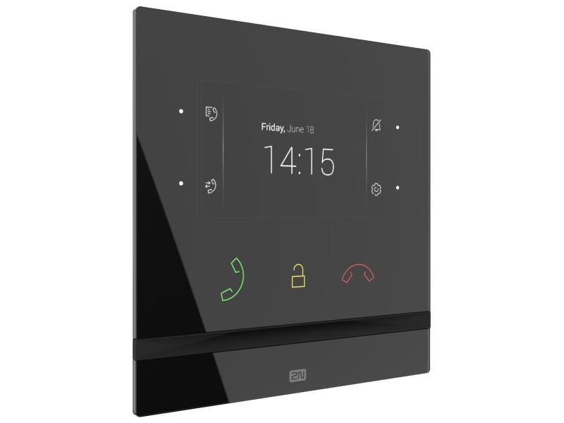 2N Innensprechstelle Indoor Compact  Schwarz 2N Indoor Compact IP Innensprechstelle