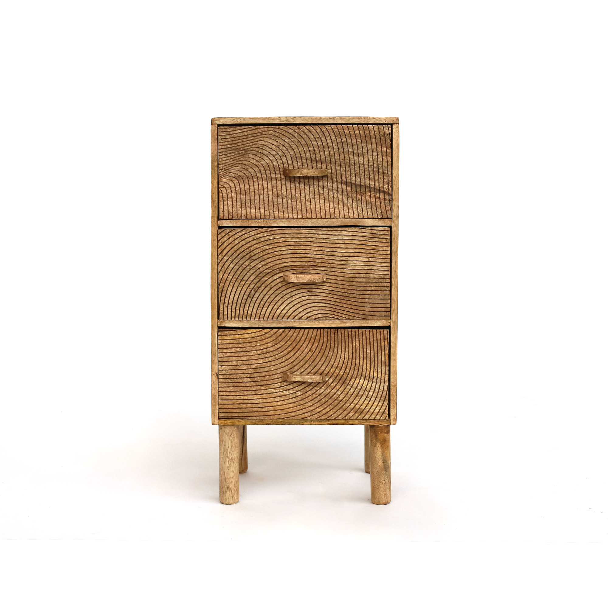 Kommode 'Sorelle', Mangoholz, H 61 cm, B 30 cm, L 26 cm von fischer's lagerhaus