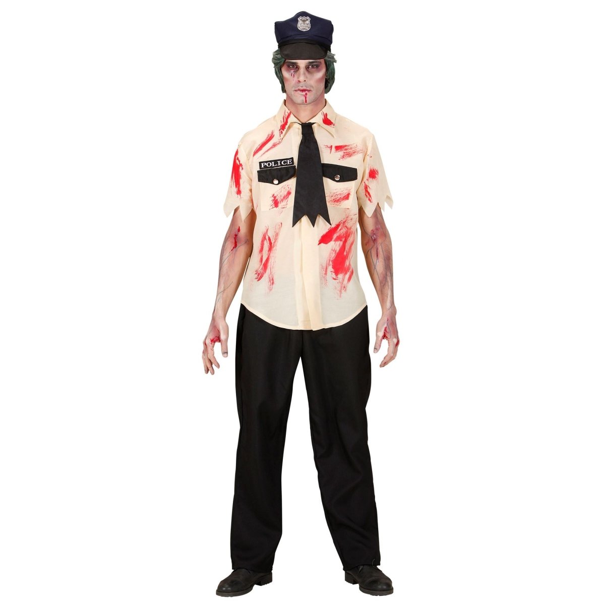 Halloween Kostuum Zombie Politie