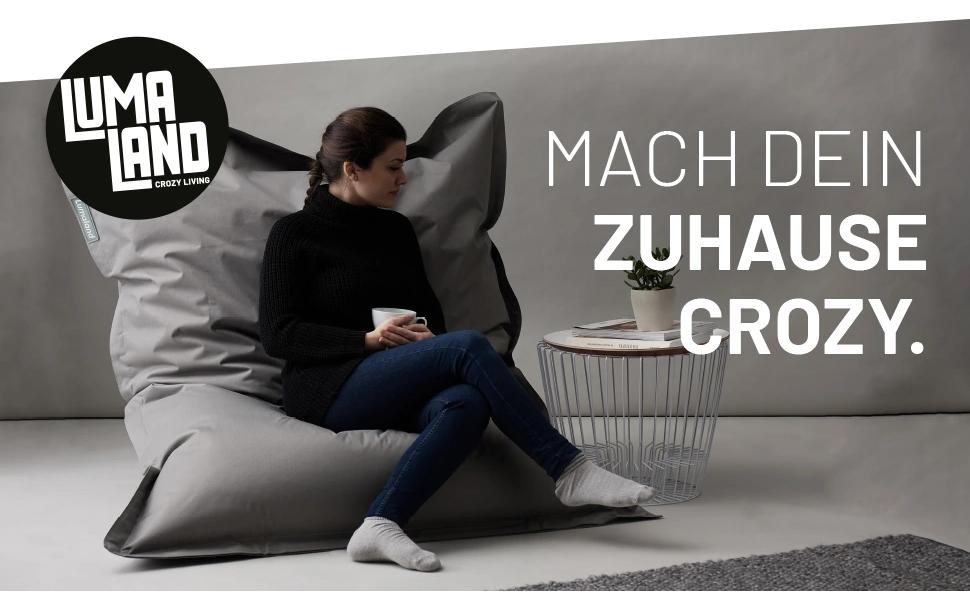 Sitzsack Classic XXL 380 L, Senfgelb<br>Sitzsack für innen und aussen