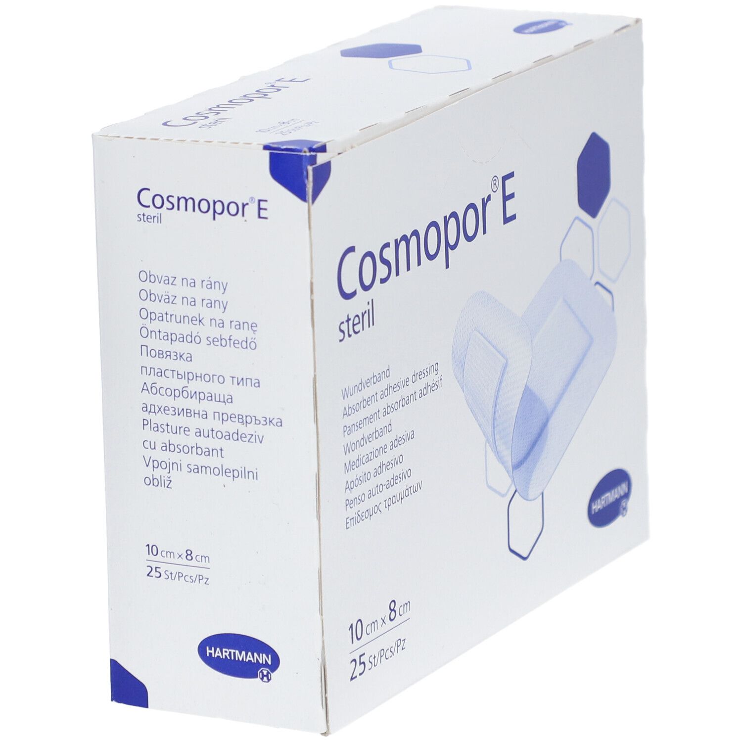 Hartmann Cosmopor® E Wundpflaster steril 25 Stück 10 x 8 cm