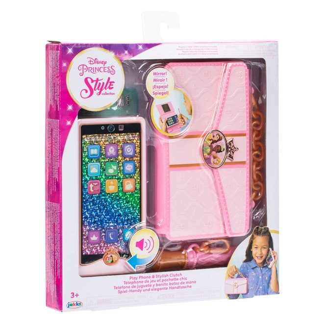Disney Princess - Style Collection - Spiel-Handy und eigene Handtasche
