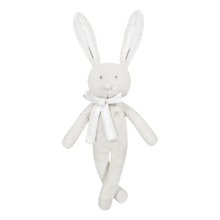 Tartine et Chocolat Doudou Augustin le lapin tout doux | Gris clair