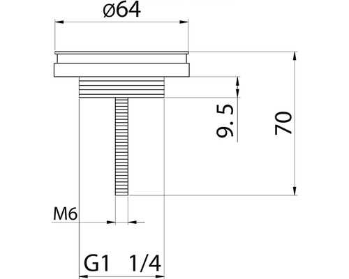 Handwastafel inbouwset, matzwart, 30.415.02