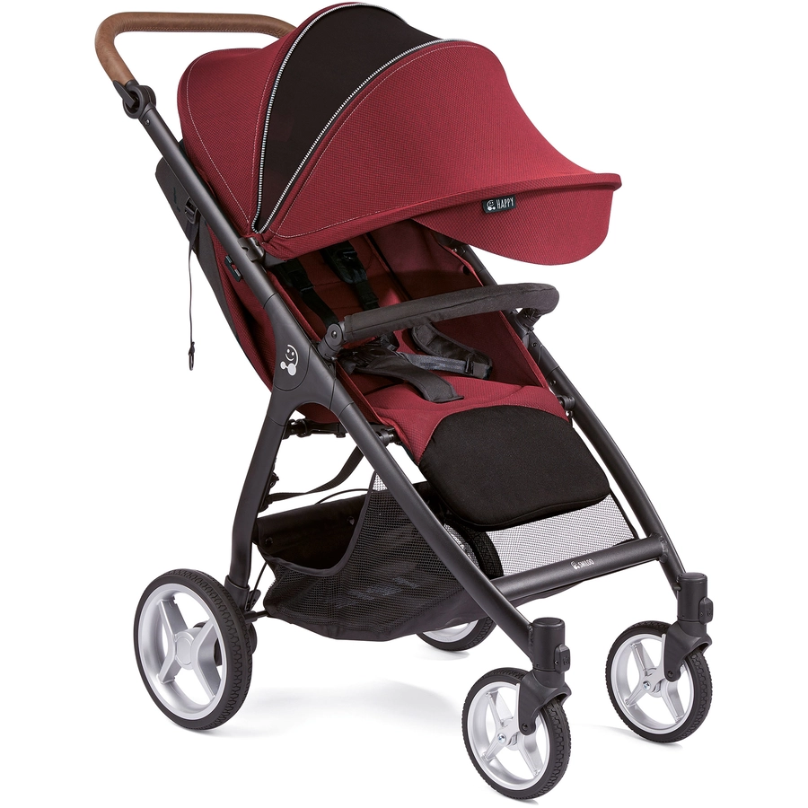 GESSLEIN Buggy SMILOO Happy+ blacktabak maroon