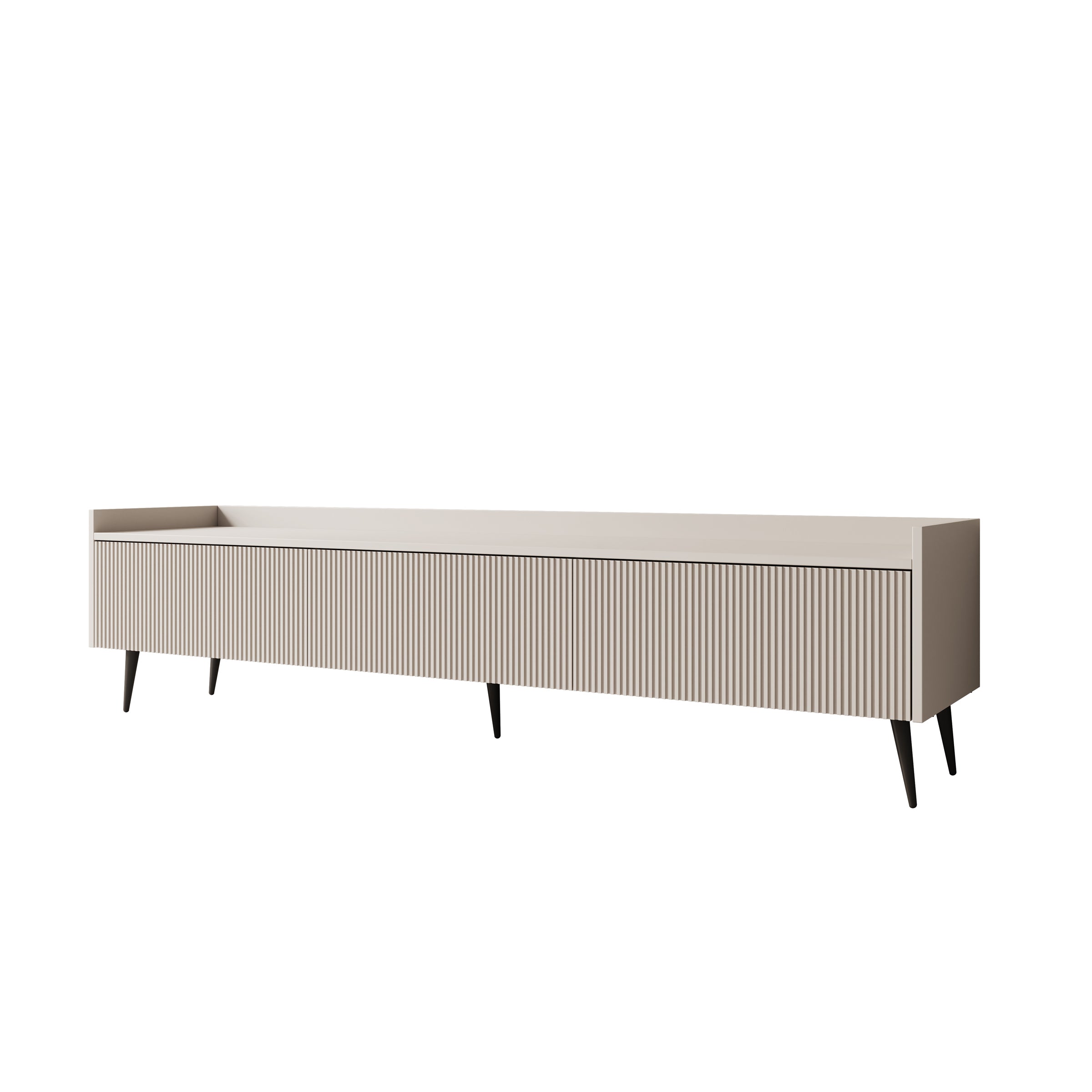 Asty - TV-Meubel - Beige - 180x40x45 cm