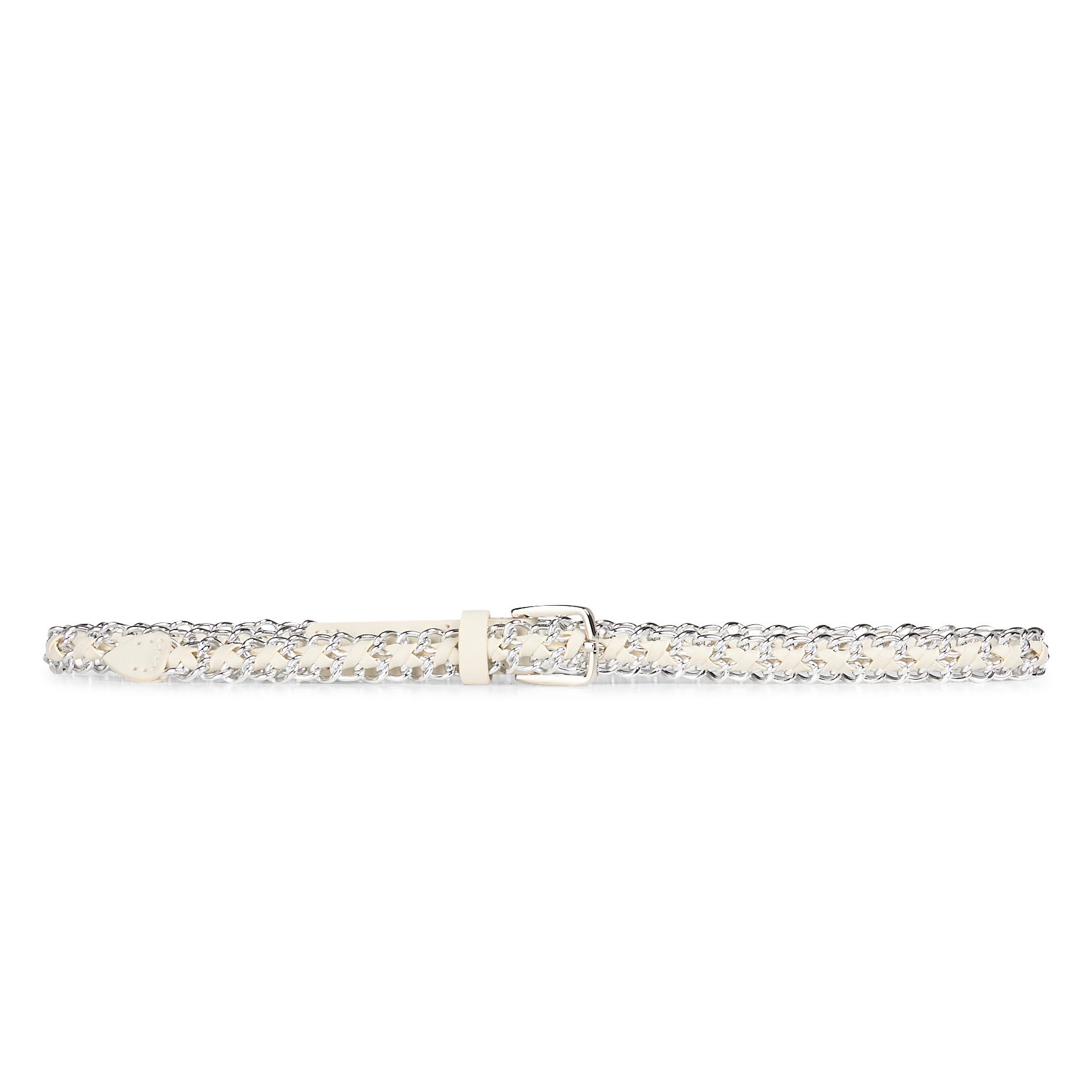 BROOKE - Ceinture en cuir | Blanc