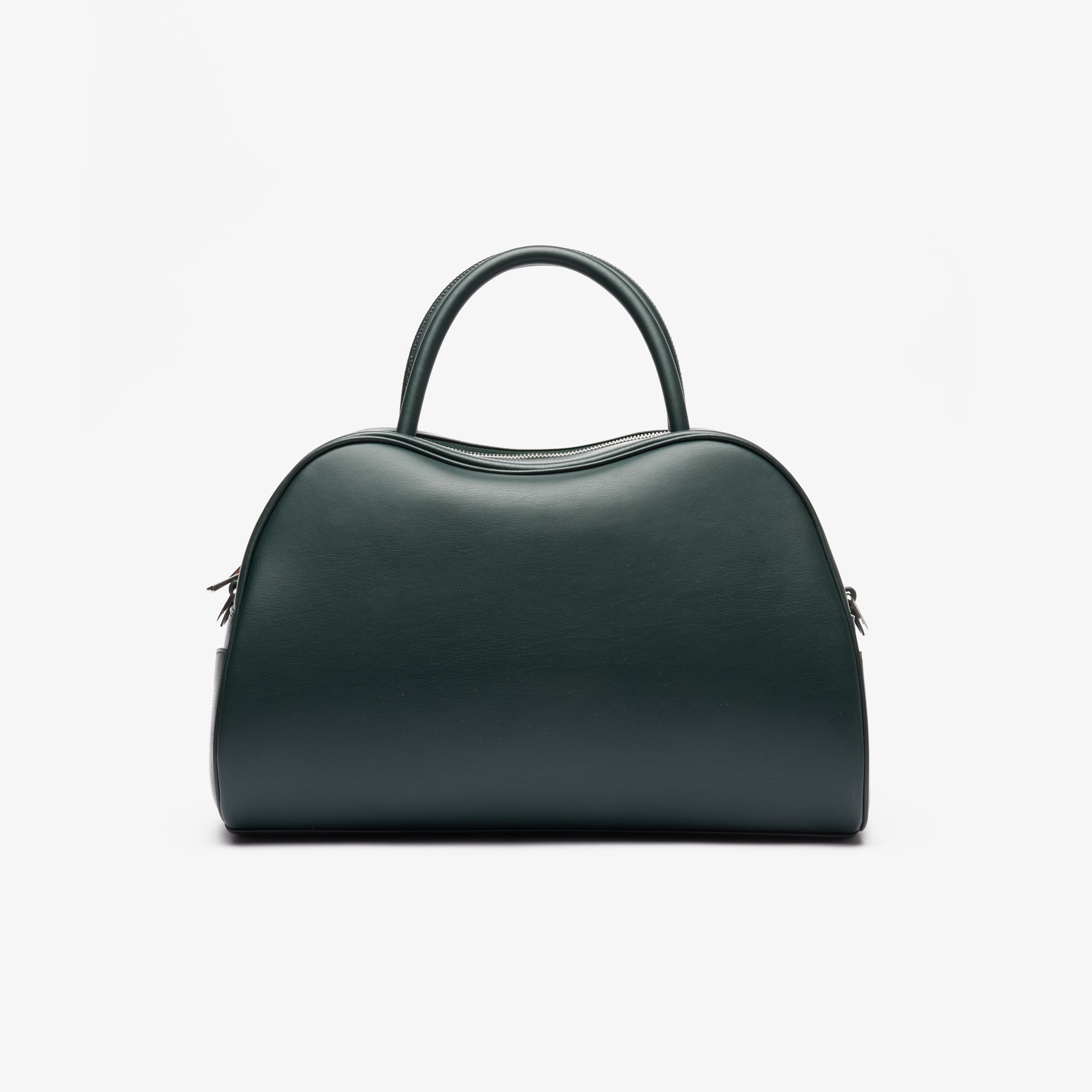 Grand sac à main Lora en cuir Sacs à main & Cabas - Vert - Lacoste - Femme