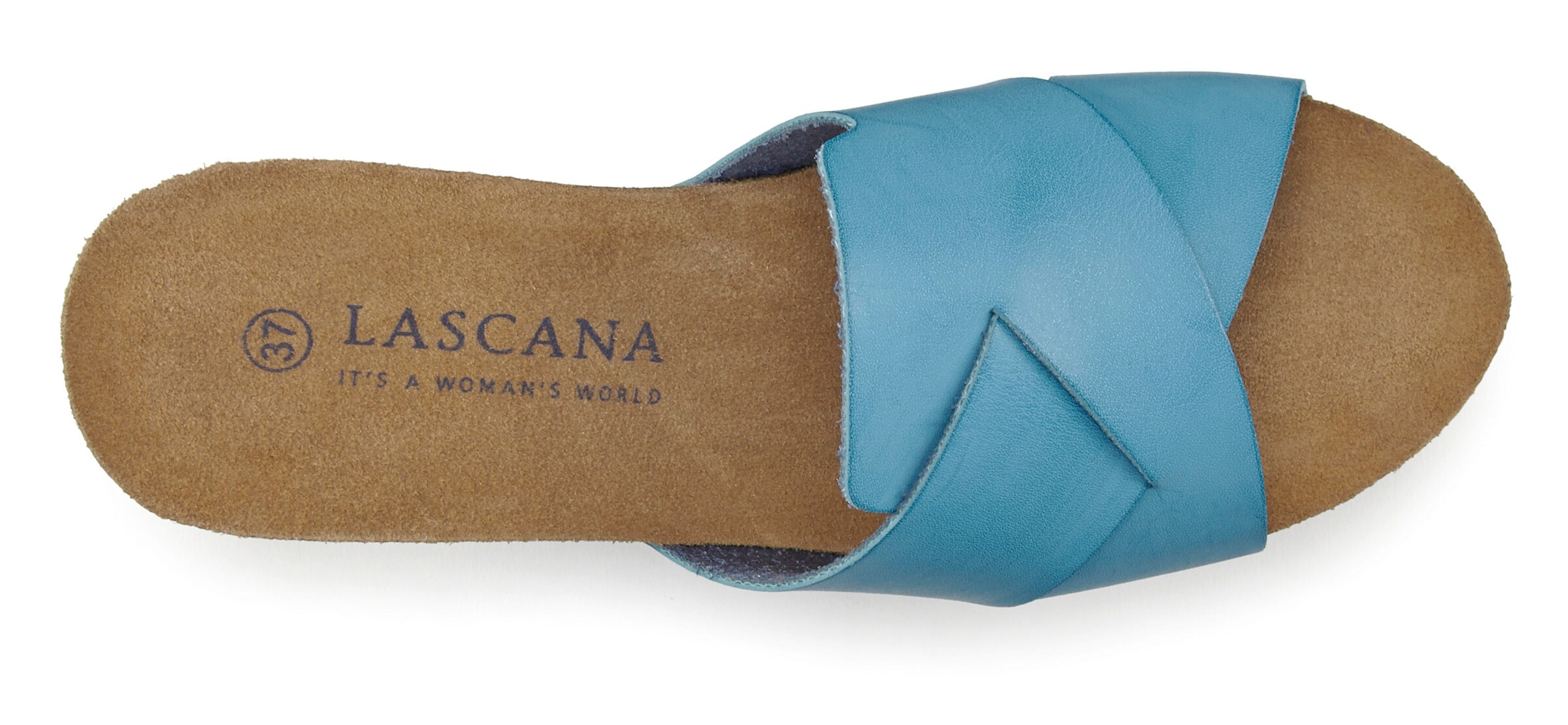 LASCANA Pantolette in türkis