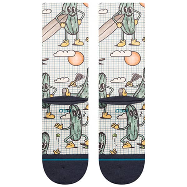 Chaussette STANCE FEELING PICKLED CREW CREAM