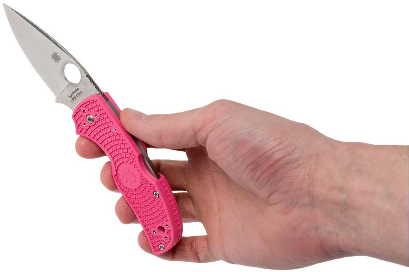Spyderco Native 5 C41PPN5 Pink Heals zakmes