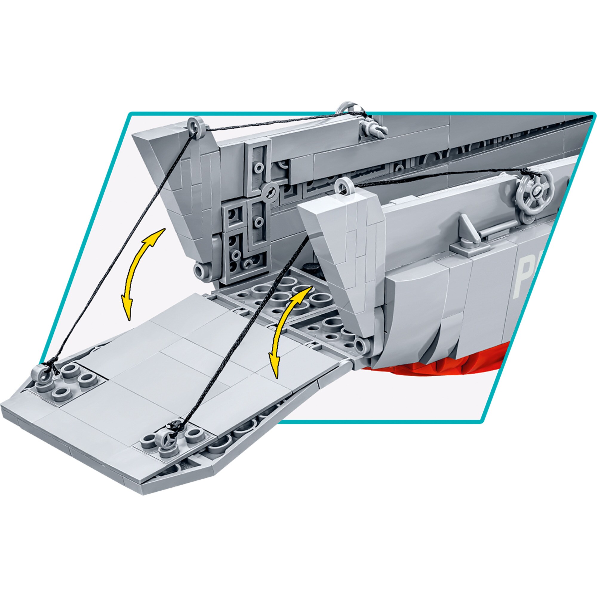 COBI Konstruktionsspielzeug LCVP Higgins Boat