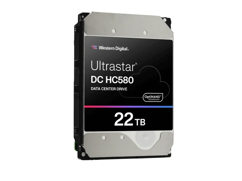 WD Ultrastar DC HC580 WUH722422AL5204 - Harddisk - Data Center - 22 TB - intern - 3.5