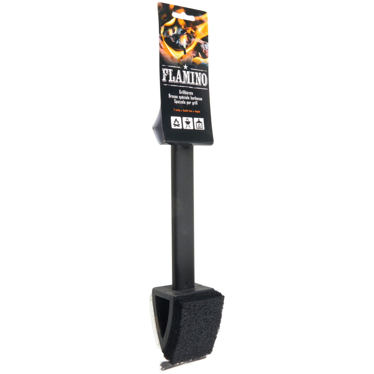 Flamino BBQ Grillbürste 2-Seitig