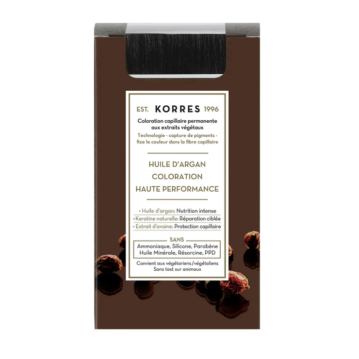 Korres coloration permanente huile d'argan 8.0 Blond Clair