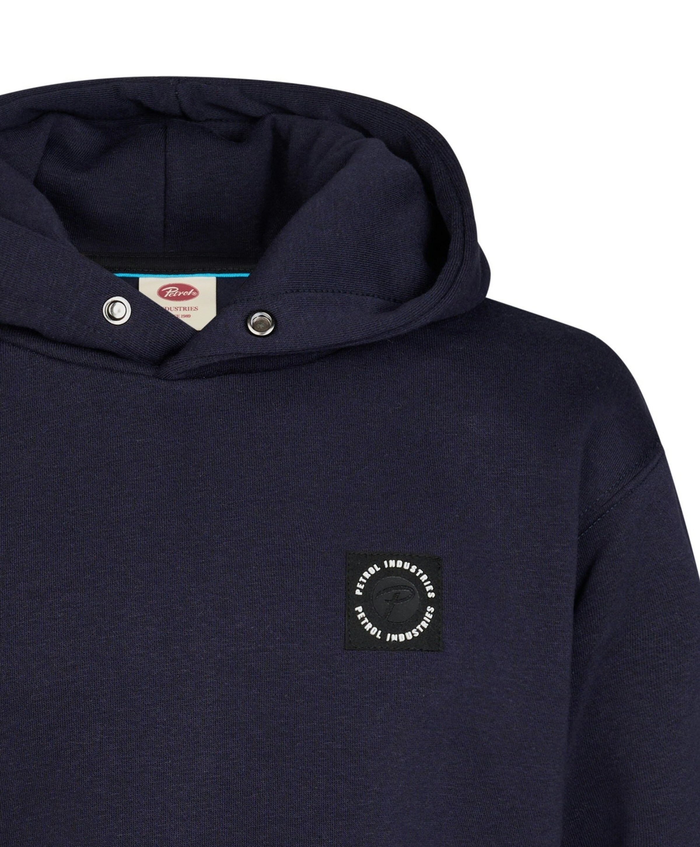 Petrol Jongens hoodie blauw