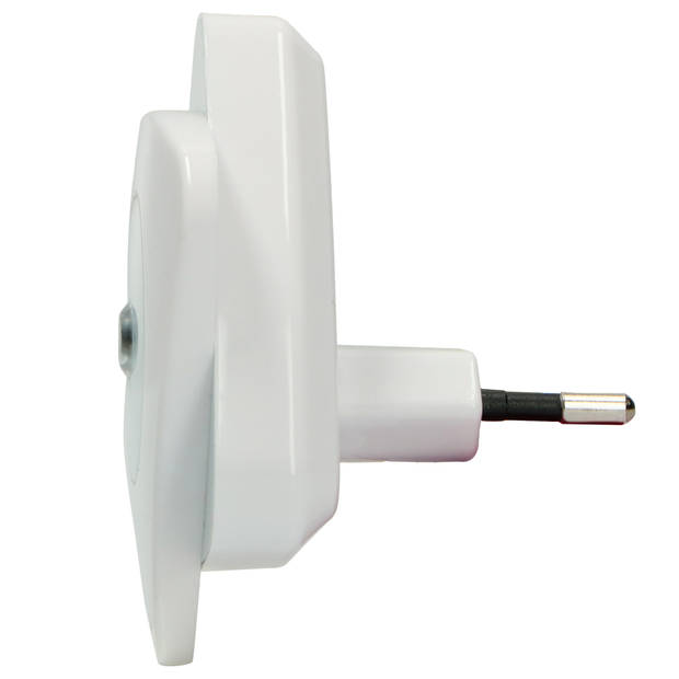 Automatisch LED nachtlampje Alecto Blauw-Wit